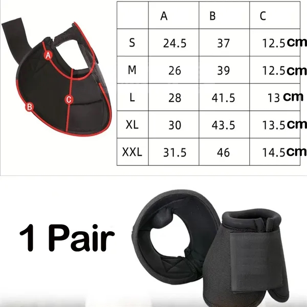 Anti-Collision Horse Foot Hoof Bell Boots - Anti-Collision Horse Foot Hoof Bell Boots - Image 1 of 7