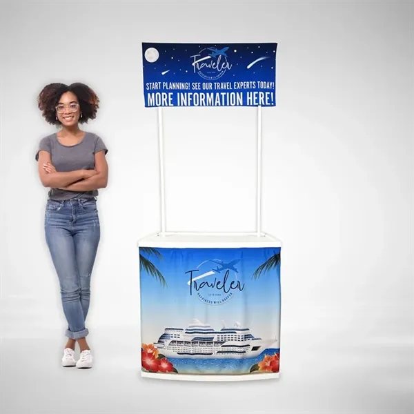 Portable Counter / Trade Show Display Table - Portable Counter / Trade Show Display Table - Image 1 of 10