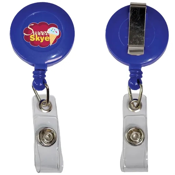 Retractable Badge Reel Holder with Belt Clip - Retractable Badge Reel Holder with Belt Clip - Image 1 of 20