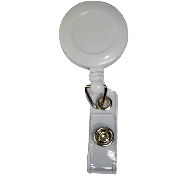 Retractable Badge Reel Holder with Belt Clip - Retractable Badge Reel Holder with Belt Clip - Image 10 of 20