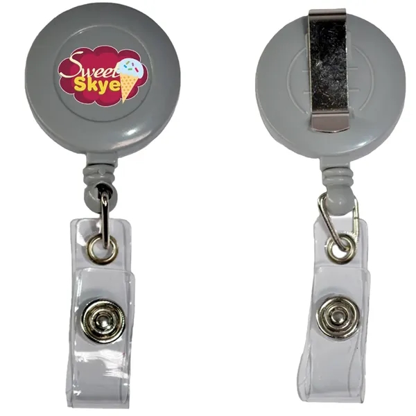 Retractable Badge Reel Holder with Belt Clip - Retractable Badge Reel Holder with Belt Clip - Image 13 of 20