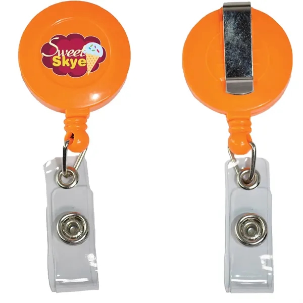 Retractable Badge Reel Holder with Belt Clip - Retractable Badge Reel Holder with Belt Clip - Image 14 of 20