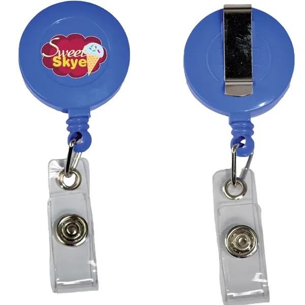 Retractable Badge Reel Holder with Belt Clip - Retractable Badge Reel Holder with Belt Clip - Image 18 of 20