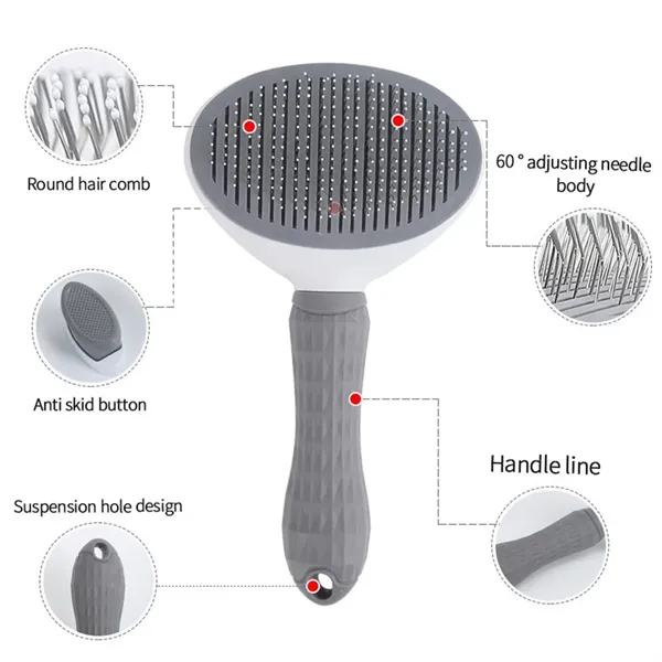 One-Button Cat Brush - One-Button Cat Brush - Image 1 of 5