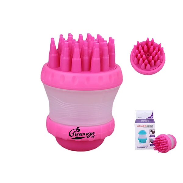 Cat Brush With Soft Rubber Pins - Cat Brush With Soft Rubber Pins - Image 0 of 4