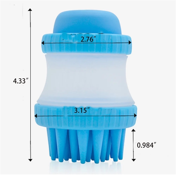 Cat Brush With Soft Rubber Pins - Cat Brush With Soft Rubber Pins - Image 2 of 4