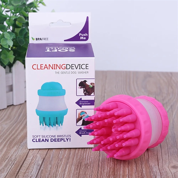 Cat Brush With Soft Rubber Pins - Cat Brush With Soft Rubber Pins - Image 4 of 4