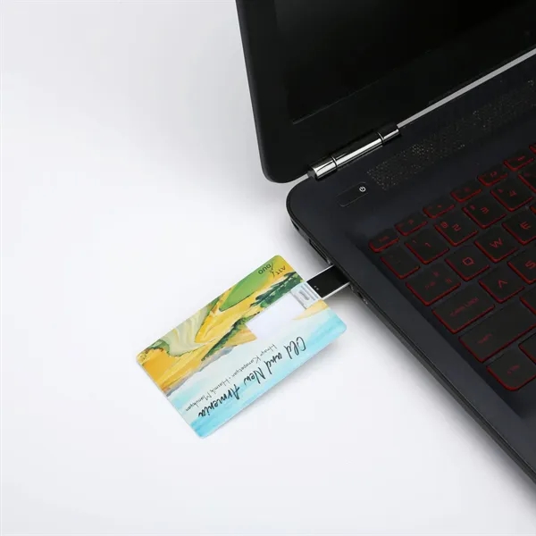 Credit Card USB 2.0 Flash Drive (2GB) - Credit Card USB 2.0 Flash Drive (2GB) - Image 1 of 1