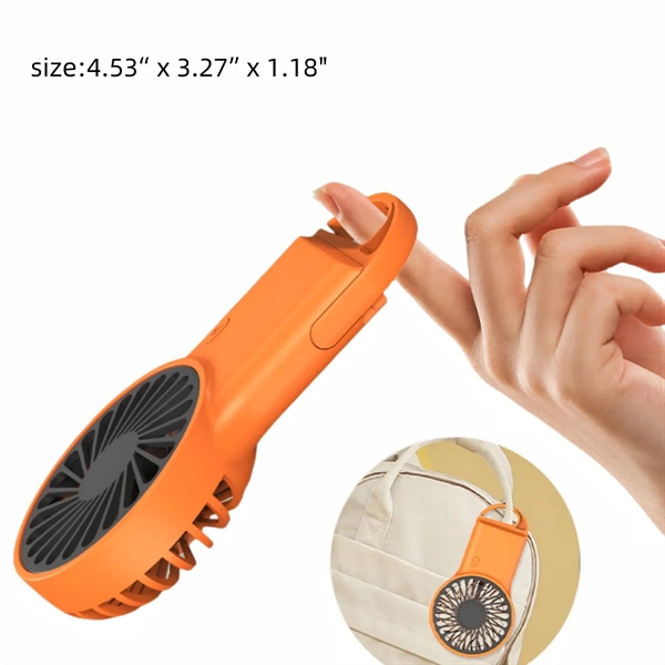Portable Mini USB Clip Fan - Portable Mini USB Clip Fan - Image 2 of 2