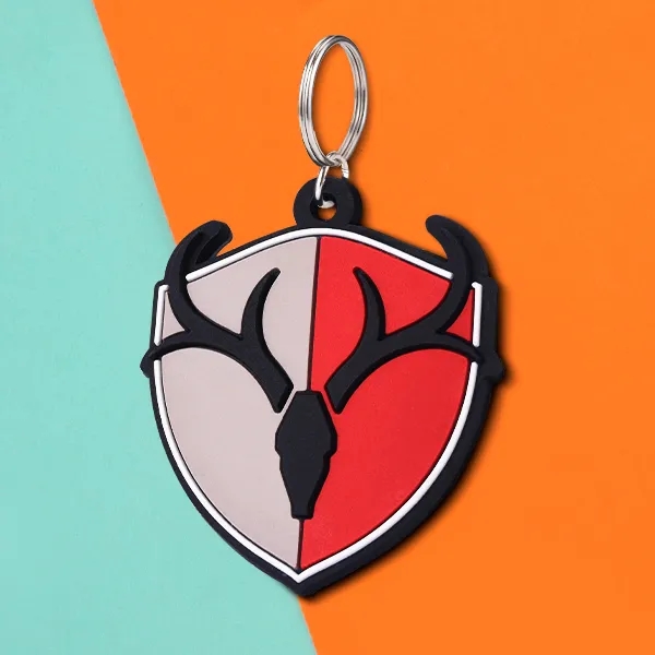 Custom 2D PVC Key Chain 1"-2.5"
