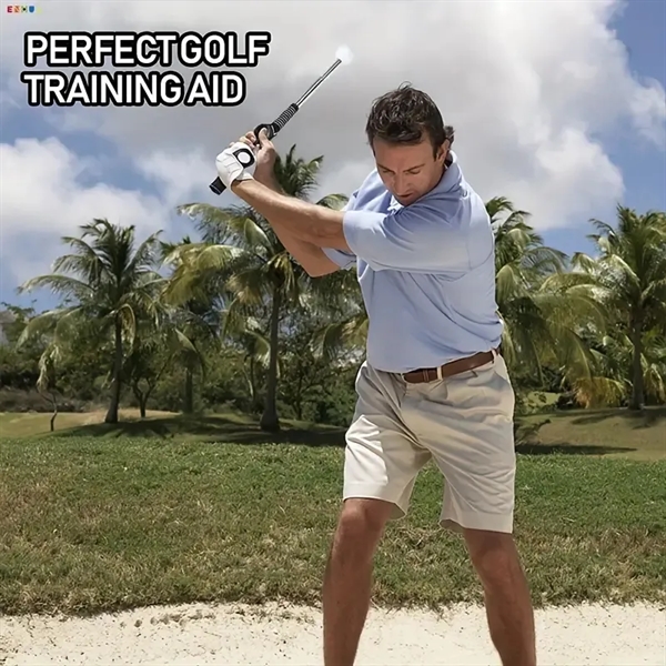 Retractable Golf Sound Swing Trainer - Retractable Golf Sound Swing Trainer - Image 6 of 7