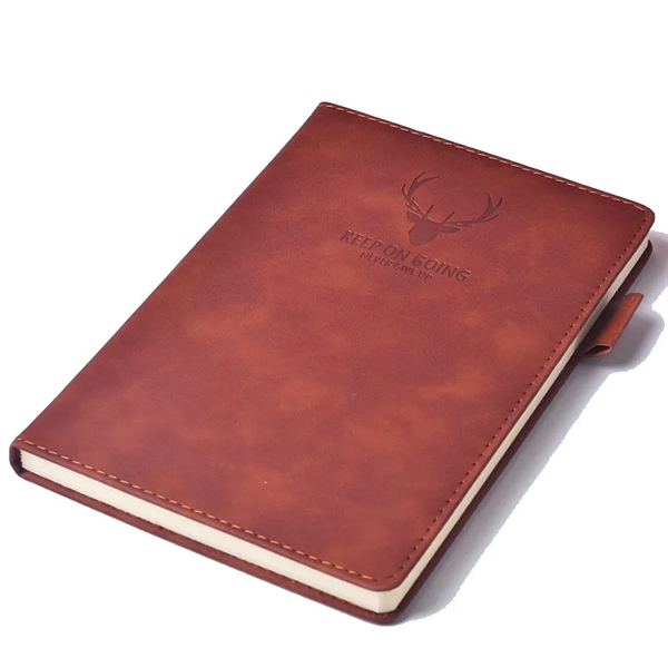 Leather Diary Notepad Business Notebook - Leather Diary Notepad Business Notebook - Image 2 of 5