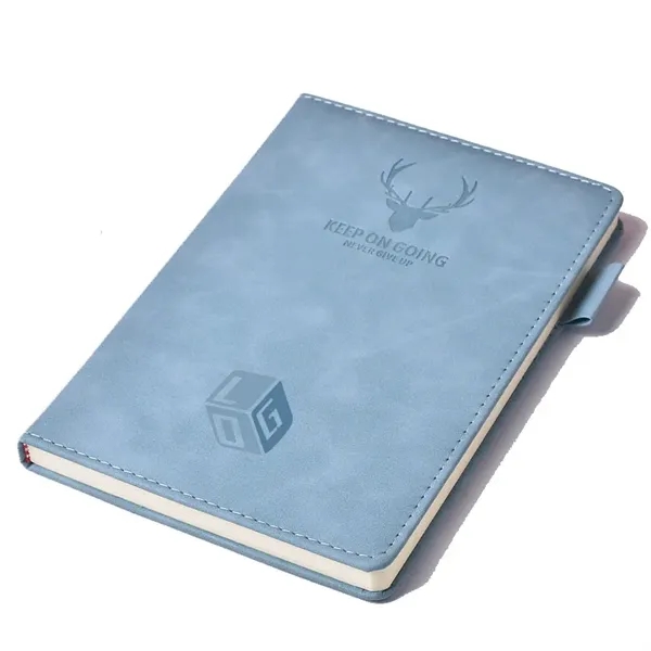 Leather Diary Notepad Business Notebook - Leather Diary Notepad Business Notebook - Image 4 of 5