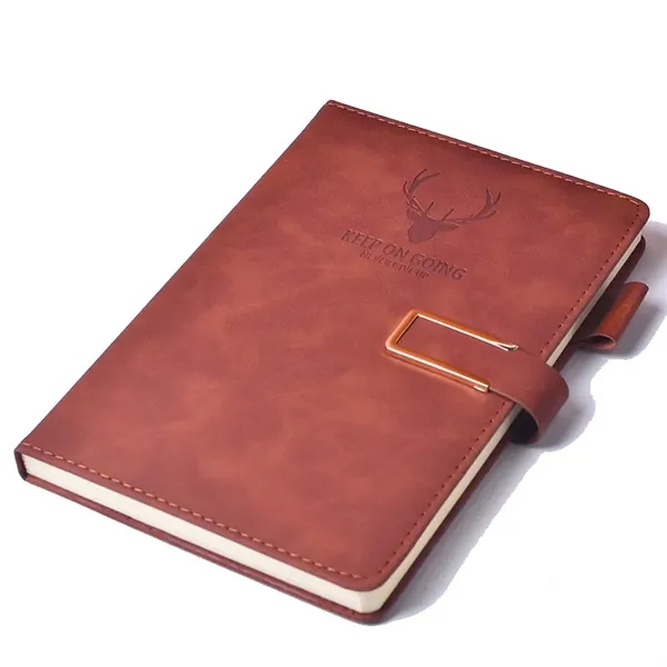 Lined Hardcover Leather Journals Notebook - Lined Hardcover Leather Journals Notebook - Image 2 of 5