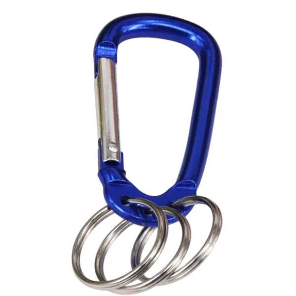 Carabiner With Triple Split Ring - Carabiner With Triple Split Ring - Image 0 of 5