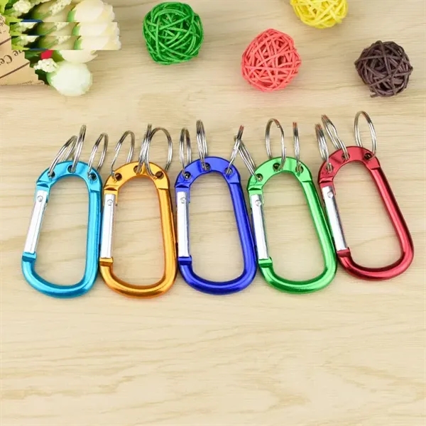 Carabiner With Triple Split Ring - Carabiner With Triple Split Ring - Image 1 of 5