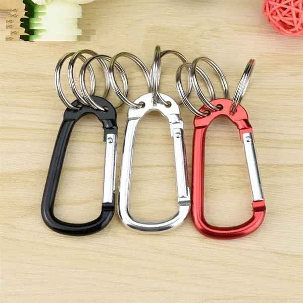 Carabiner With Triple Split Ring - Carabiner With Triple Split Ring - Image 2 of 5