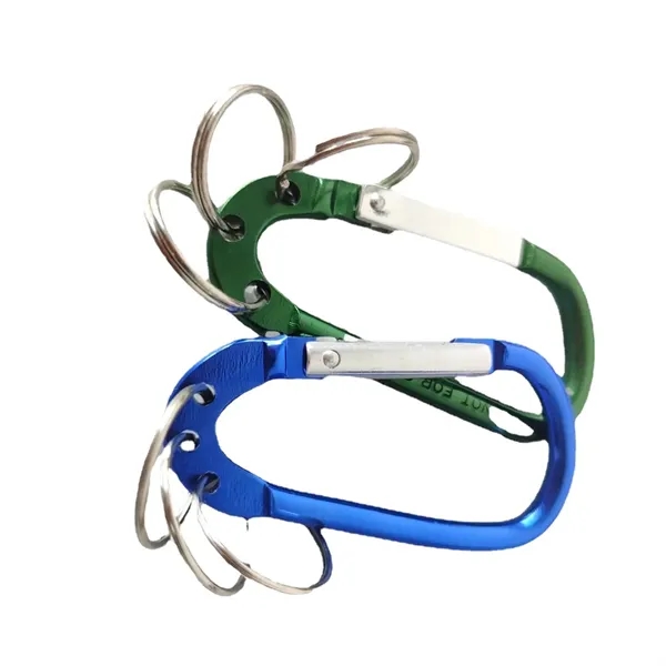 Carabiner With Triple Split Ring - Carabiner With Triple Split Ring - Image 5 of 5
