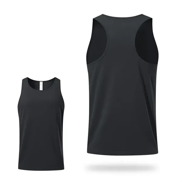 Sleeveless Bodybuilding T Shirts and Quick Dry Fabric Workou - Sleeveless Bodybuilding T Shirts and Quick Dry Fabric Workou - Image 1 of 6