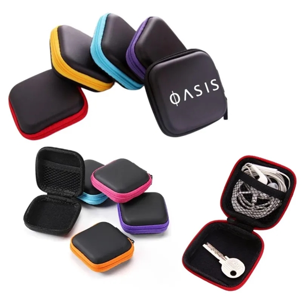 MOQ50 EVA Square Earbuds Case - MOQ50 EVA Square Earbuds Case - Image 0 of 8