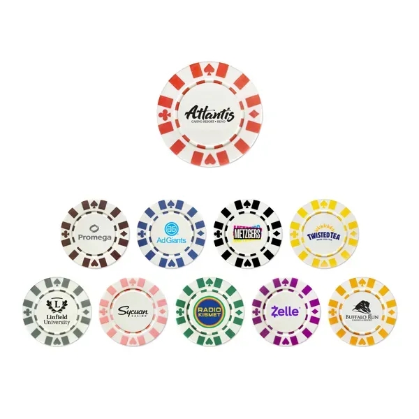 Casino Style Clay Poker Chip - Casino Style Clay Poker Chip - Image 0 of 10