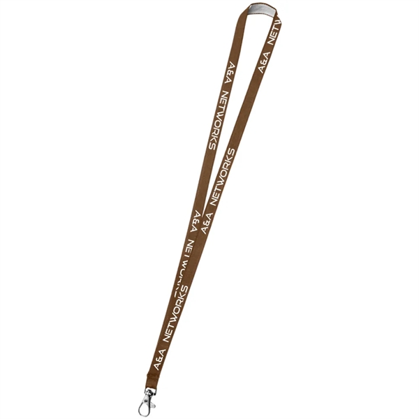 0.50" Polyester Silkscreen Lanyard - 0.50" Polyester Silkscreen Lanyard - Image 2 of 50