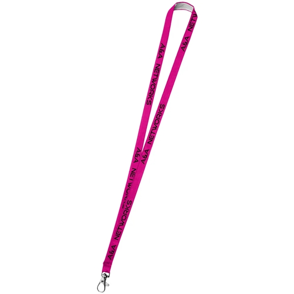 0.50" Polyester Silkscreen Lanyard - 0.50" Polyester Silkscreen Lanyard - Image 32 of 50