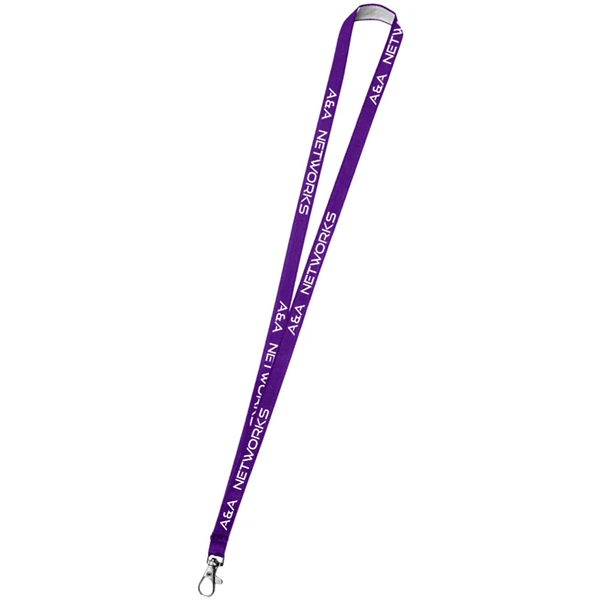 0.50" Polyester Silkscreen Lanyard - 0.50" Polyester Silkscreen Lanyard - Image 48 of 50