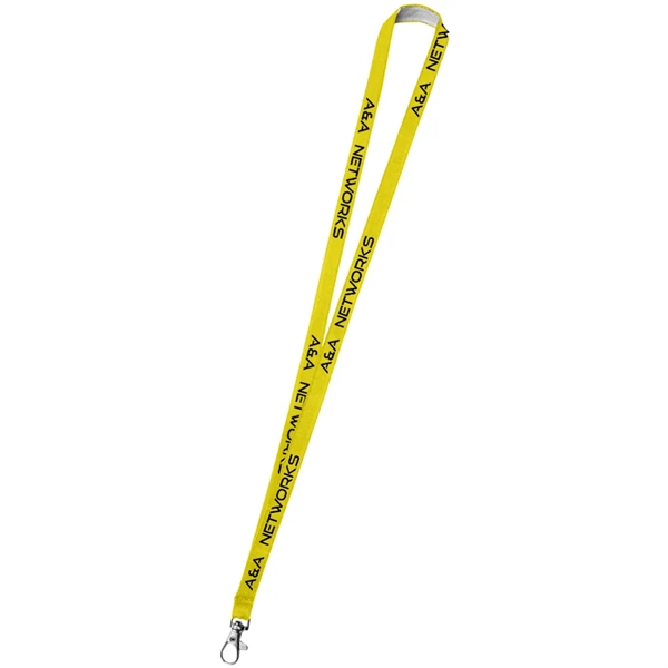 0.50" Polyester Silkscreen Lanyard - 0.50" Polyester Silkscreen Lanyard - Image 50 of 50