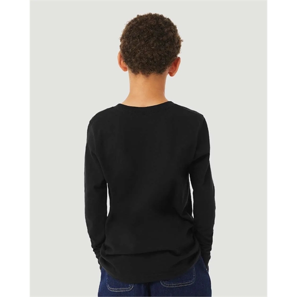 BELLA + CANVAS Youth Triblend Long Sleeve Tee - BELLA + CANVAS Youth Triblend Long Sleeve Tee - Image 1 of 35