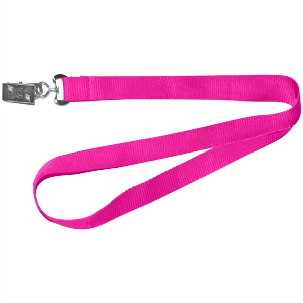 0.62" Polyester Silkscreen Lanyard - 0.62" Polyester Silkscreen Lanyard - Image 12 of 50