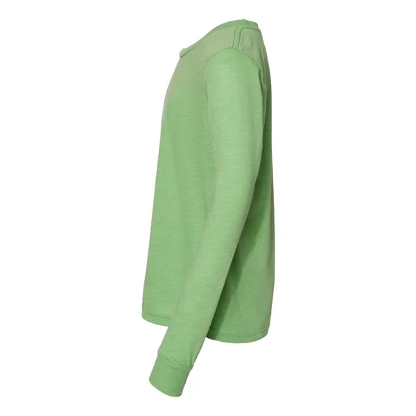 BELLA + CANVAS Youth Triblend Long Sleeve Tee - BELLA + CANVAS Youth Triblend Long Sleeve Tee - Image 13 of 35