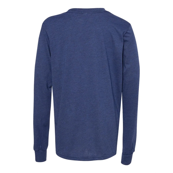 BELLA + CANVAS Youth Triblend Long Sleeve Tee - BELLA + CANVAS Youth Triblend Long Sleeve Tee - Image 24 of 35