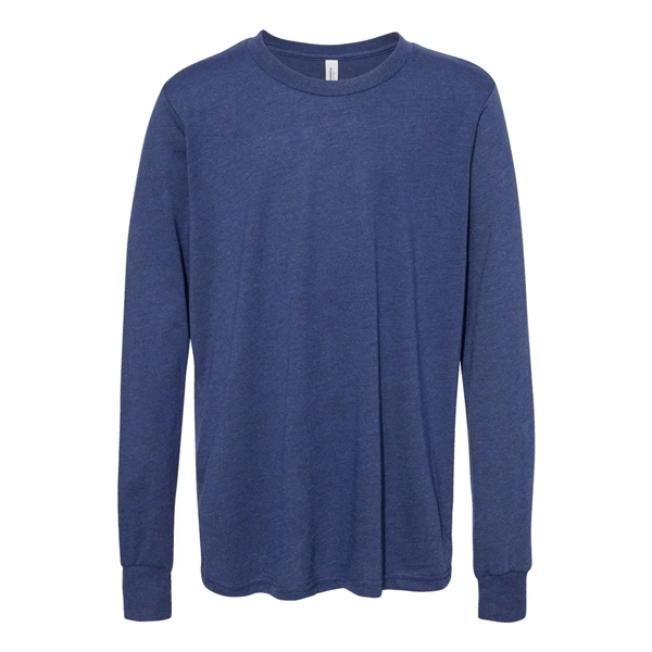 BELLA + CANVAS Youth Triblend Long Sleeve Tee - BELLA + CANVAS Youth Triblend Long Sleeve Tee - Image 26 of 35