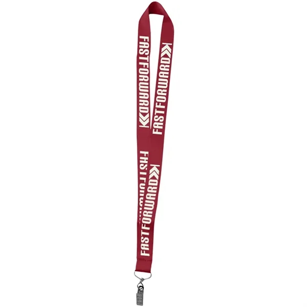 1" Polyester Silkscreen Lanyard - 1" Polyester Silkscreen Lanyard - Image 36 of 50