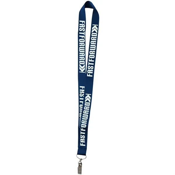 1" Polyester Silkscreen Lanyard - 1" Polyester Silkscreen Lanyard - Image 37 of 50