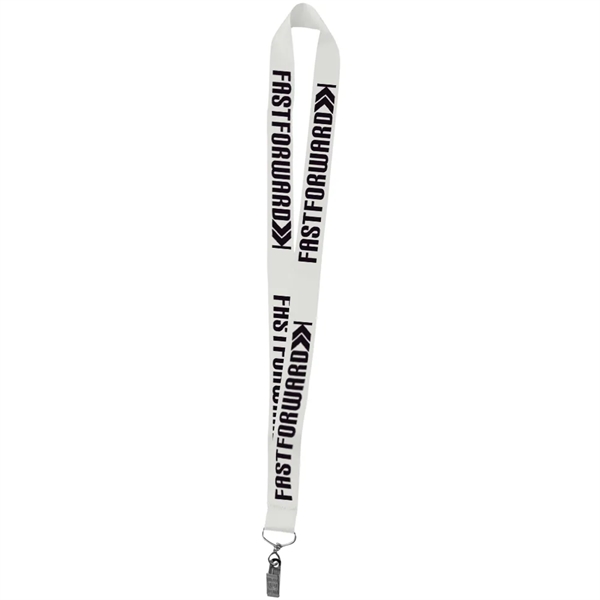 1" Polyester Silkscreen Lanyard - 1" Polyester Silkscreen Lanyard - Image 49 of 50