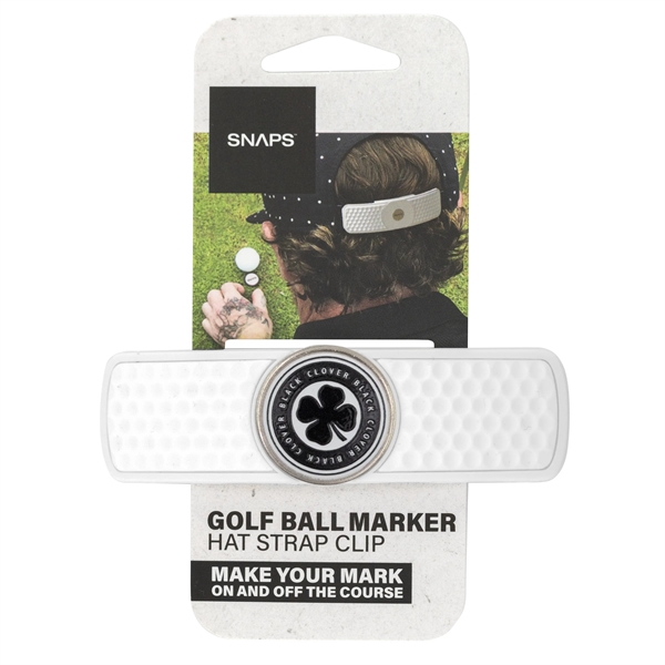 SNAPS Golf Hat Strap Clip w/ Ball Marker - SNAPS Golf Hat Strap Clip w/ Ball Marker - Image 13 of 18