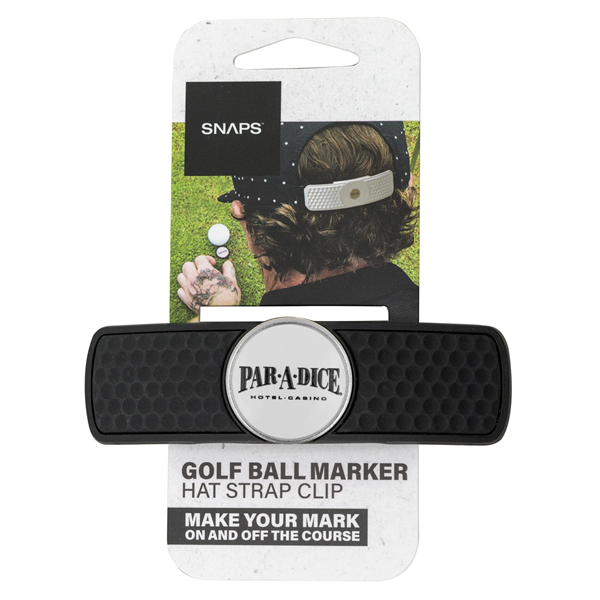 SNAPS Golf Hat Strap Clip w/ Ball Marker - SNAPS Golf Hat Strap Clip w/ Ball Marker - Image 10 of 18