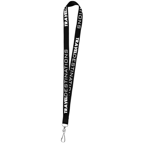 0.75" Polyester Silkscreen Lanyard - 0.75" Polyester Silkscreen Lanyard - Image 1 of 50
