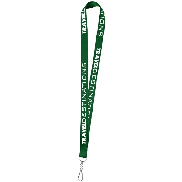 0.75" Polyester Silkscreen Lanyard - 0.75" Polyester Silkscreen Lanyard - Image 3 of 50