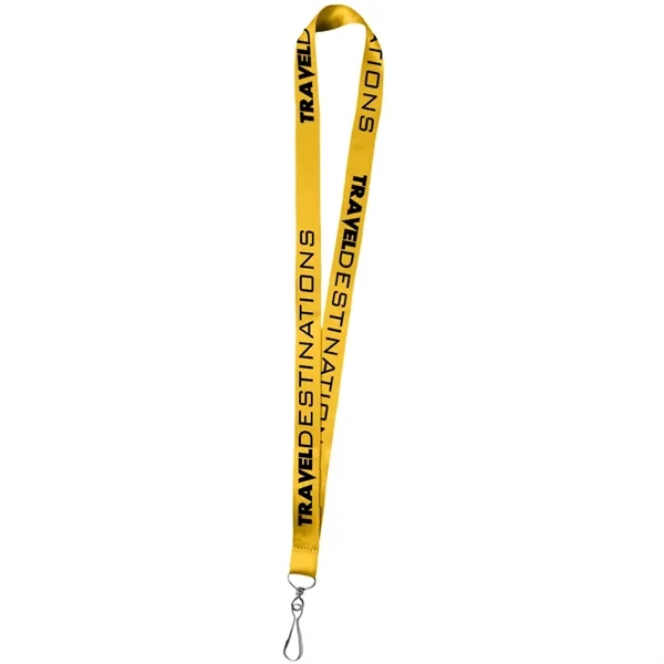 0.75" Polyester Silkscreen Lanyard - 0.75" Polyester Silkscreen Lanyard - Image 29 of 50