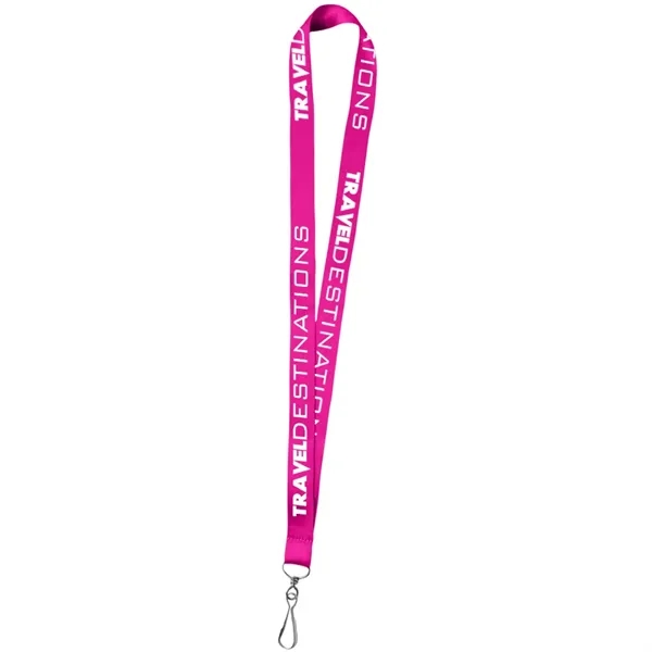 0.75" Polyester Silkscreen Lanyard - 0.75" Polyester Silkscreen Lanyard - Image 32 of 50