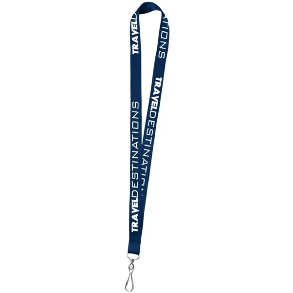0.75" Polyester Silkscreen Lanyard - 0.75" Polyester Silkscreen Lanyard - Image 37 of 50