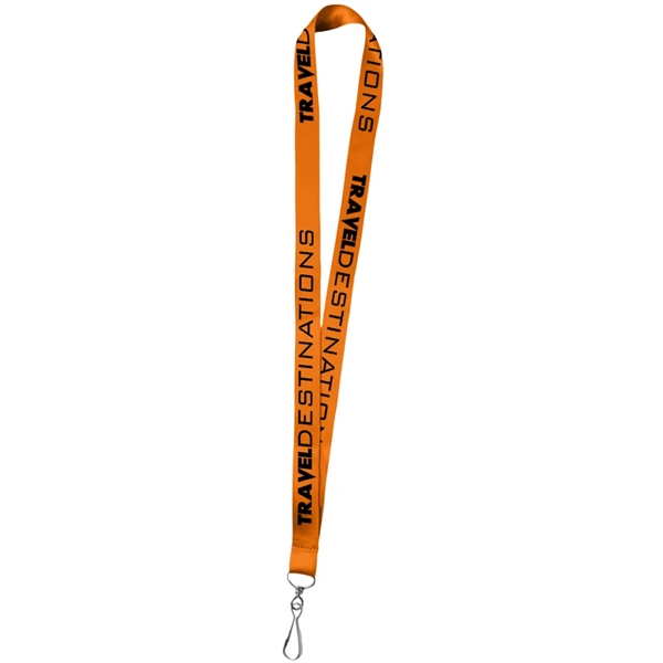 0.75" Polyester Silkscreen Lanyard - 0.75" Polyester Silkscreen Lanyard - Image 39 of 50
