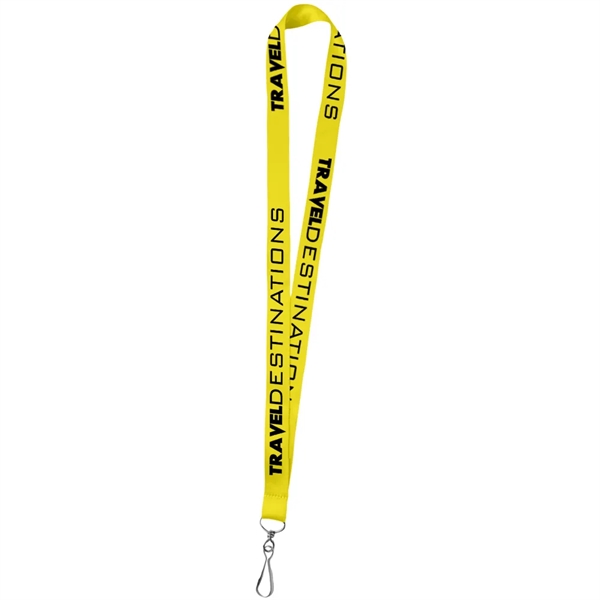0.75" Polyester Silkscreen Lanyard - 0.75" Polyester Silkscreen Lanyard - Image 50 of 50
