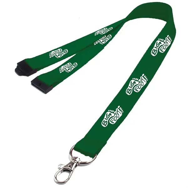0.62" Polyester Lanyard with Safety Breakaway - 0.62" Polyester Lanyard with Safety Breakaway - Image 2 of 50