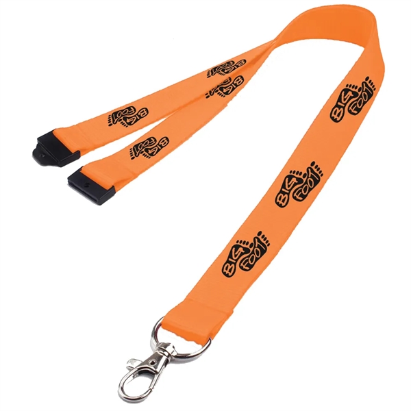 0.62" Polyester Lanyard with Safety Breakaway - 0.62" Polyester Lanyard with Safety Breakaway - Image 39 of 50