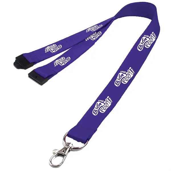 0.62" Polyester Lanyard with Safety Breakaway - 0.62" Polyester Lanyard with Safety Breakaway - Image 48 of 50