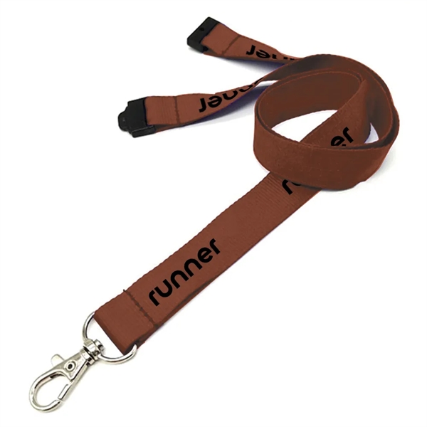 0.75" Polyester Lanyard with Safety Breakaway - 0.75" Polyester Lanyard with Safety Breakaway - Image 2 of 50
